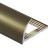 Профиль С-образный алюминий для плитки 8 мм PV07-09 eco шампань блестящая 2,7 м