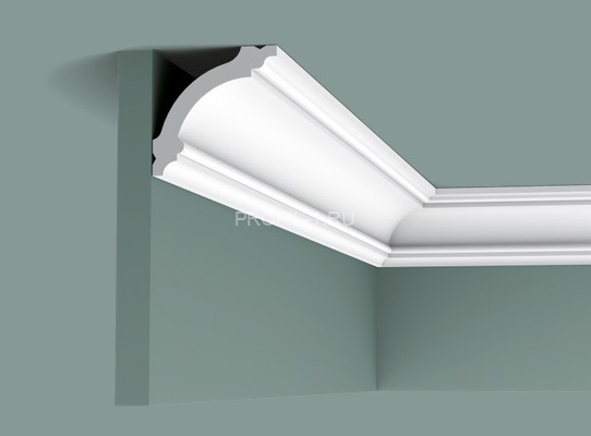 Потолочный плинтус Orac Decor Durofoam CB511N белый полистирол 67х67 мм 2м