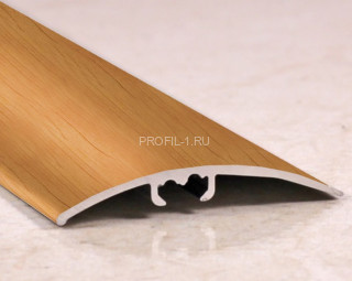 Порог с дюбелем алюминиевый 40 мм Cezar LWSZ 40 сосна 2,0 м Порог с дюбелем алюминиевый 40 мм Cezar LWSZ 40 сосна 2,0 м