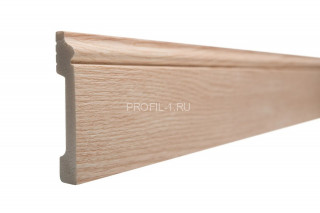 Напольный плинтус Decor-Dizayn 005-76SH полистирол под дерево 79х13х2400 мм