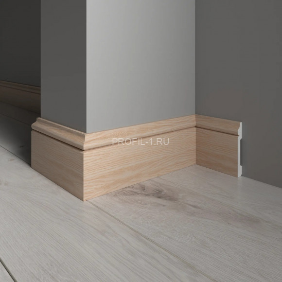 Напольный плинтус Decor-Dizayn 005-76SH полистирол под дерево 79х13х2400 мм Напольный плинтус Decor-Dizayn 005-76SH полистирол под дерево 79х13х2400 мм