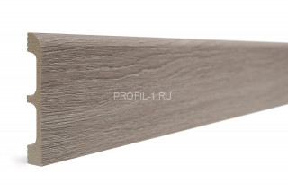 Напольный плинтус Decor-Dizayn 706-80SH полистирол под дерево 80х13х2400 мм Напольный плинтус Decor-Dizayn 706-80SH полистирол под дерево 80х13х2400 мм