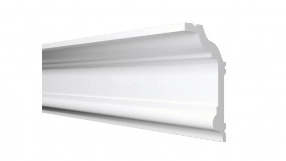 Потолочный плинтус Decor-Dizayn DD502 полистирол белый, под покраску 80х40х2000 мм