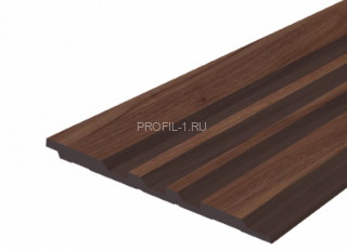 Стеновая панель Hiwood LV121 BR395 под дерево 120х12 мм 2,7 м