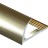 Профиль С-образный алюминий для плитки 8 мм PV07-13 eco песок блестящий 2,7 м