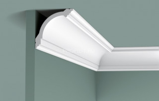 Потолочный плинтус Orac Decor Durofoam CB512N белый полистирол 95х100 мм 2м