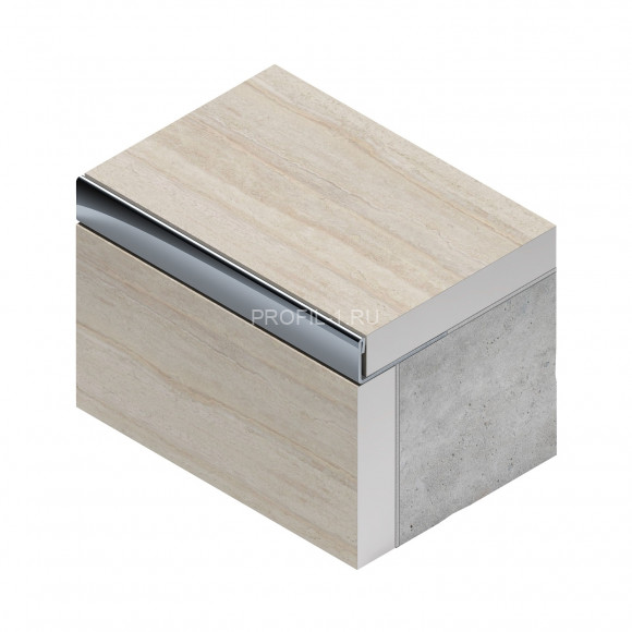 Нержавеющий стальной L-профиль 10 мм NEEXY PVS93-03 MR зеркальный 2.7 м