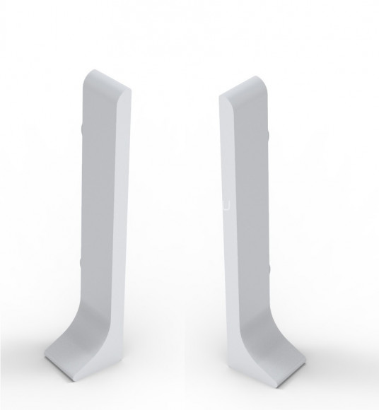 Комплект заглушек для напольного плинтуса 100 мм Диал ПЛ-100з 0035 серый RAL 9006 (пара левая+правая) Комплект заглушек для напольного плинтуса 100 мм Диал ПЛ-100з 0035 серый RAL 9006 (пара левая+правая)