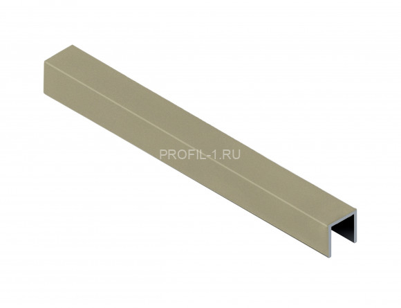 П-профиль алюминиевый 6х10 мм NEEXY PV85-16 MT титан матовый 2.7 м