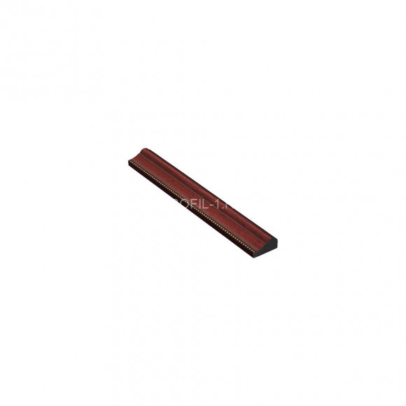 Молдинг DECOMASTER 101-52 (30x14x2400) цвет Красное дерево с золотом Молдинг DECOMASTER 101-52 (30x14x2400) цвет Красное дерево с золотом