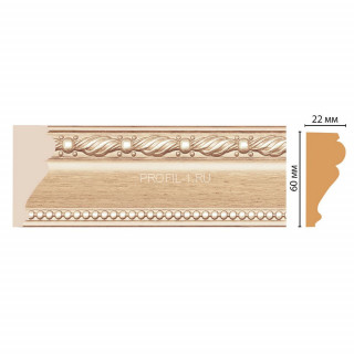 Молдинг DECOMASTER 161-11 (60x22x2400) цвет Дуб светлый Молдинг DECOMASTER 161-11 (60x22x2400) цвет Дуб светлый