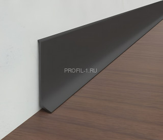Алюминиевый плинтус напольный 40 мм Диал ПЛ-40 черный 3 м Алюминиевый плинтус напольный 40 мм Диал ПЛ-40 черный 3 м