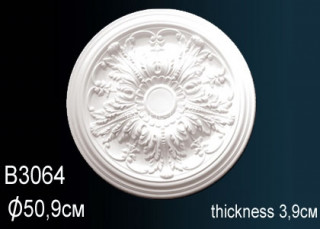 Потолочная розетка Перфект B3064 508 мм