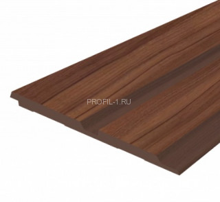 Стеновая панель Hiwood LV123N BR395 под дерево 120х12 мм 2,7 м