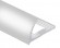 Алюминиевый профиль для плитки С-образный 8 мм PV16-02 серебро матовое 2,7 м