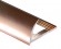 Алюминиевый профиль для плитки С-образный 12 мм PV18-15 розовый блестящий 2,7 м