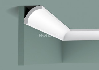 Потолочный плинтус Orac Decor Durofoam CB521N белый полистирол 50х50 мм 2м