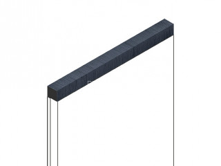 Декоративная рейка HiWood D12V1 BU20 из фитополимера под дерево 12мм х 12мм х 2.7м Декоративная рейка HiWood D12V1 BU20 из фитополимера под дерево 12мм х 12мм х 2.7м