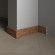 Напольный плинтус Decor-Dizayn 706-83SH полистирол под дерево 80х13х2400 мм