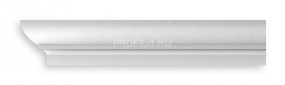 Плинтус потолочный DECOMASTER D501 ДМ (73x40x2000) под подсветку ударопрочный, белый, под покраску