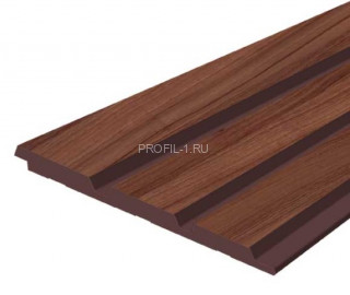 Стеновая панель Hiwood LV124 BR395 под дерево 120х12 мм 2,7 м