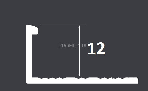 Профиль L-образный гибкий 12 мм (LPG 12)Cezar PVL06 L латунь полированная 2,5 м Профиль L-образный гибкий 12 мм (LPG 12)Cezar PVL06 L латунь полированная 2,5 м