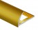 Алюминиевый профиль для плитки С-образный 8 мм PV16-04 золото матовое 2,7 м