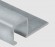 Профиль для плитки П-образный алюминий 10х10 мм PV31-03 серебро блестящее 2,7 м