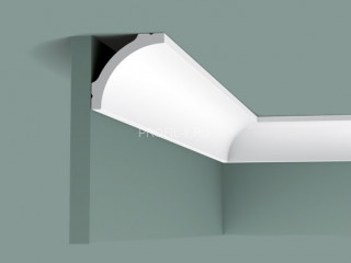 Потолочный плинтус Orac Decor Durofoam CB522N белый полистирол 67х67 мм 2м