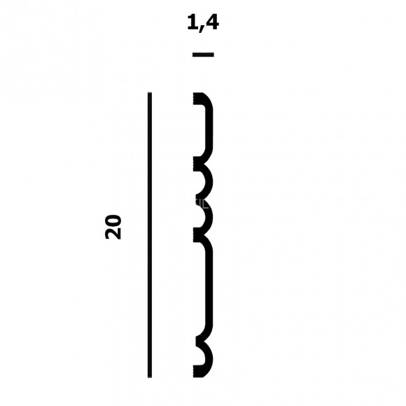 3D декоративная стеновая панель Перфект Плюс P168 белая ударопрочная 200х2000 мм 3D декоративная стеновая панель Перфект Плюс P168 белая ударопрочная 200х2000 мм