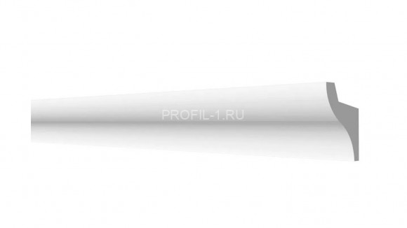 Потолочный плинтус с подсветкой Decor-Dizayn DD506 полистирол белый, под покраску 50х33х2000 мм