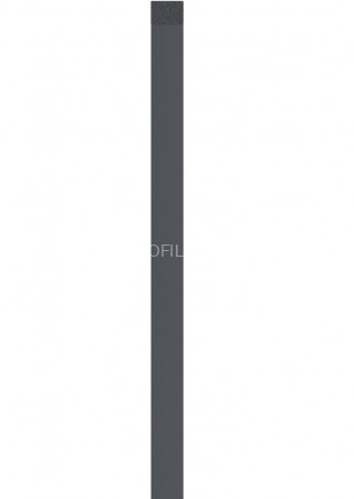 Универсальная планка для реечной панели VOX LINERIO U-L LINE (для L-line) антрацит 2650х30х21 мм Универсальная планка для реечной панели VOX LINERIO U-L LINE (для L-line) антрацит 2650х30х21 мм