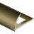 Алюминиевый профиль для плитки С-образный 8 мм PV16-08 шампань матовая 2,7 м