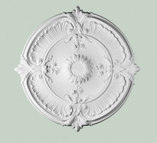 Потолочная розетка Orac Decor R73 белая полиуретан 700 мм