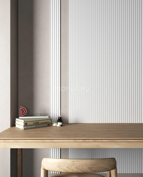 Стеновая декоративная панель 3D Decor-Dizayn DD902 из полистирола белая, под покраску 130х10х2000 мм Стеновая декоративная панель 3D Decor-Dizayn DD902 из полистирола белая, под покраску 130х10х2000 мм
