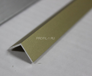 Алюминиевый уголок 10х10 Евротрим 0322.00 золото 3 м Алюминиевый уголок 10х10 Евротрим 0322.00 золото 3 м