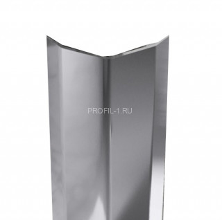 Уголок из нержавеющей стали равнополочный ПБ 20х20 (скос AISI 304) полированный 3 м Уголок из нержавеющей стали равнополочный ПБ 20х20 (скос AISI 304) полированный 3 м