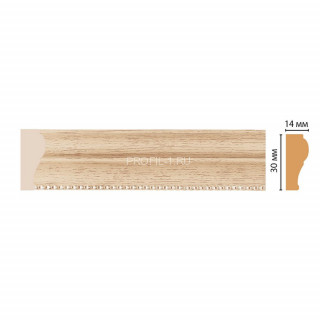 Молдинг DECOMASTER 101-11 (30x14x2400) цвет Дуб светлый с шампанью Молдинг DECOMASTER 101-11 (30x14x2400) цвет Дуб светлый с шампанью
