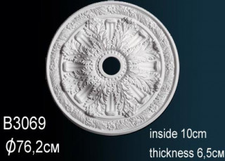 Потолочная розетка Перфект B3069 760 мм