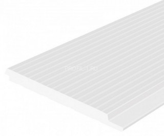 Стеновая панель 12х120 мм HiWood LV127L NP белый 2,7 м