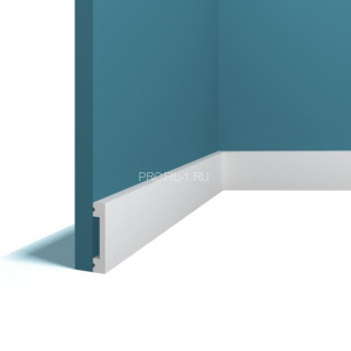 Напольный плинтус Перфект Плюс P66 белый дюрополимер 11х55 мм 200 см Напольный плинтус Перфект Плюс P66 белый дюрополимер 11х55 мм 200 см