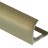 Профиль для плитки С-образный внешний алюминий 12 мм PV24-16 титан матовый 2,7 м