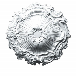 Потолочная розетка Glanzepol R-5 415 мм белая полистирол Потолочная розетка Glanzepol R-5 415 мм белая полистирол