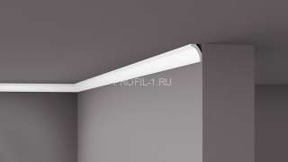 Потолочный плинтус NMC Wallstyl WT8 белый полистирол 20х30 мм 2м