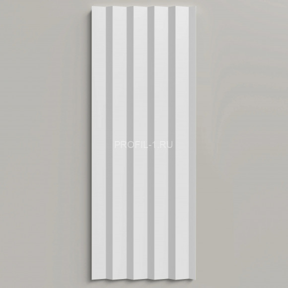Стеновая декоративная панель 3D Decor-Dizayn DD903(3m) из полистирола белая, под покраску 150х10х3000 мм