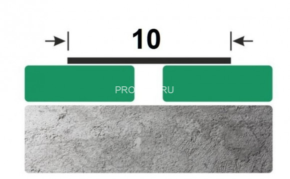Алюминиевая полоса 10 мм ПА-10 черная матовая 2,7 м Алюминиевая полоса 10 мм ПА-10 черная матовая 2,7 м