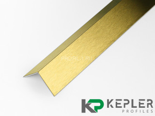 Декоративный уголок 10х10 мм из нержавеющей стали SS 304 FSAP002-10-GS S.S.304 золото сатинированное 2.7 м Декоративный уголок 10х10 мм из нержавеющей стали SS 304 FSAP002-10-GS S.S.304 золото сатинированное 2.7 м