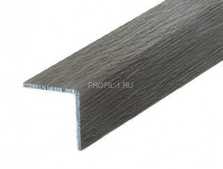 Алюминиевый уголок 15х15 мм равнополочный Л Дуб арктик 2,7 м (упаковка 10 штук)