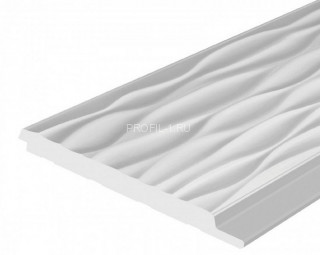 Стеновая панель 12х120 мм HiWood LV127W NP белый 2,7 м