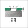 П-образный профиль из нержавеющей стали закладной 12х15 мм FUM 12х15 S сатинированная сталь 270 см